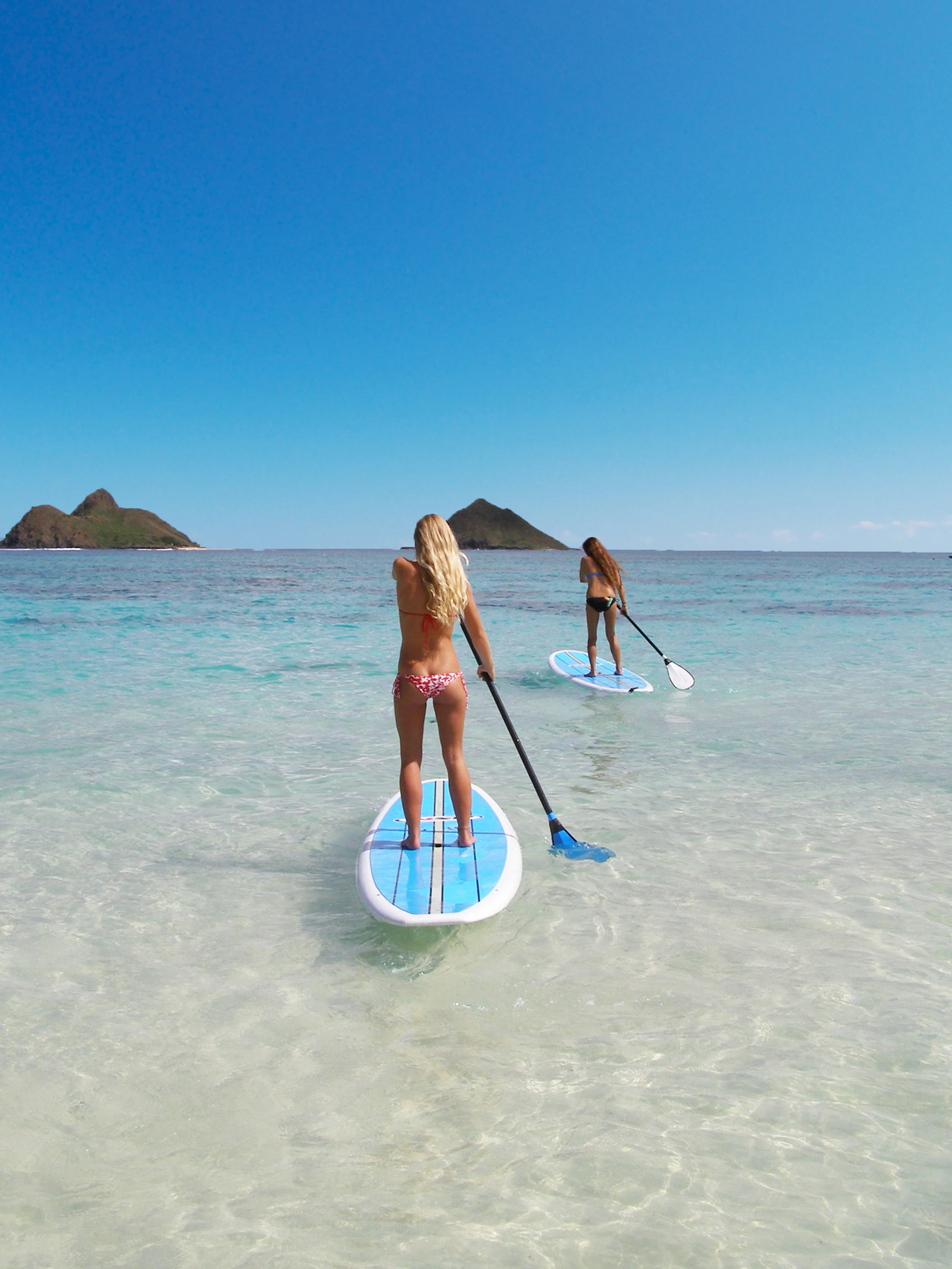 Stand Up Paddle Board Rentals in Kailua, Oahu — Kailua Beach